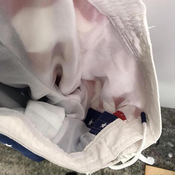 Polo Ralph Lauren Swim Shorts Kids Large American Flag USA Stars Stripes - Picture 5 of 9